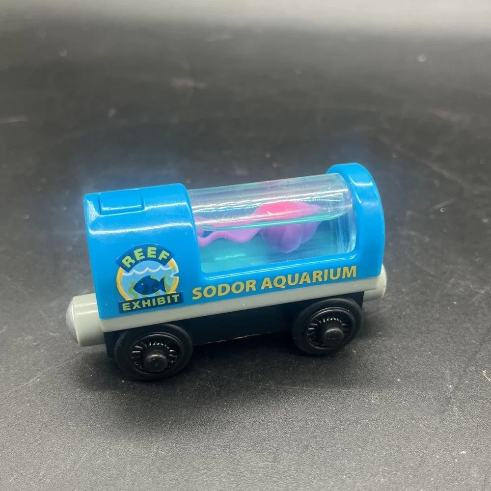 Aquarium Car Light Up Squid Thomas the Train Wooden Railway Tender Tested